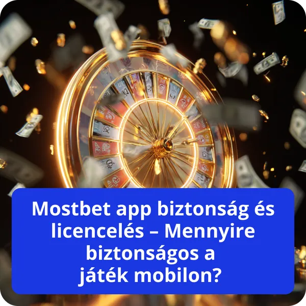 Mostbet app biztonság és licencelés – Mennyire biztonságos a játék mobilon?