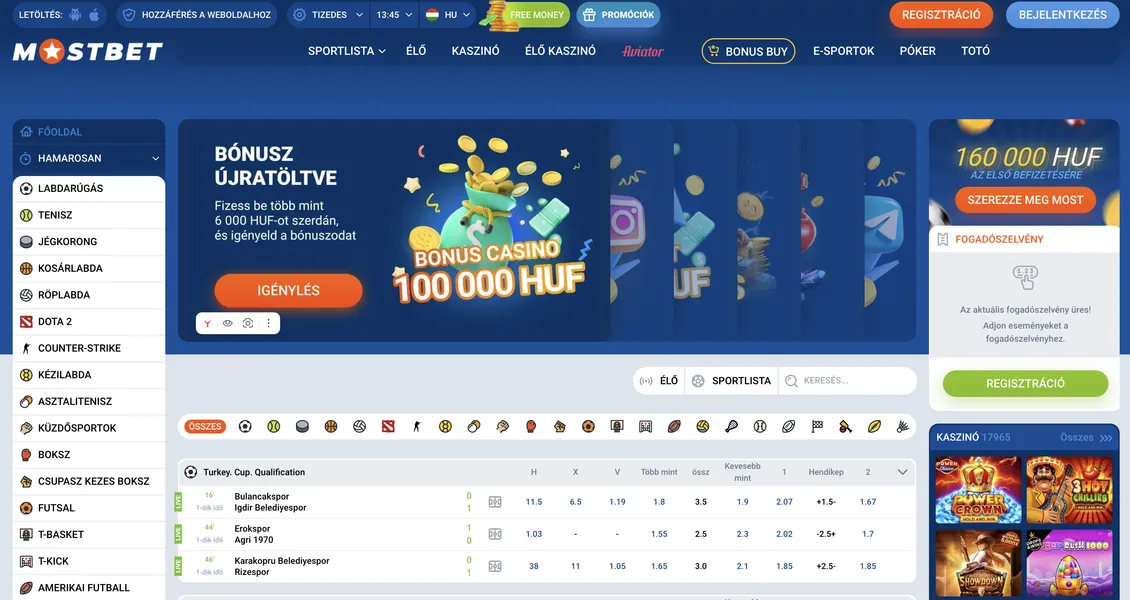 Miért érdemes regisztrálni a Mostbet-re